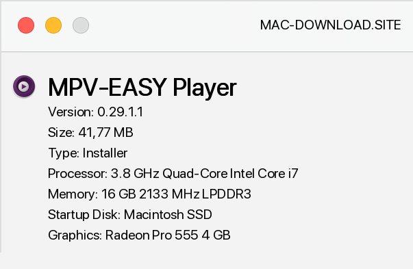 download mpv player for mac